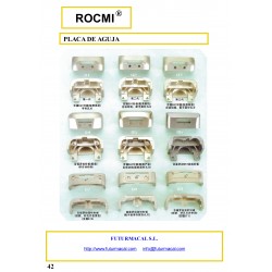42 PLACAS DE AGUJA